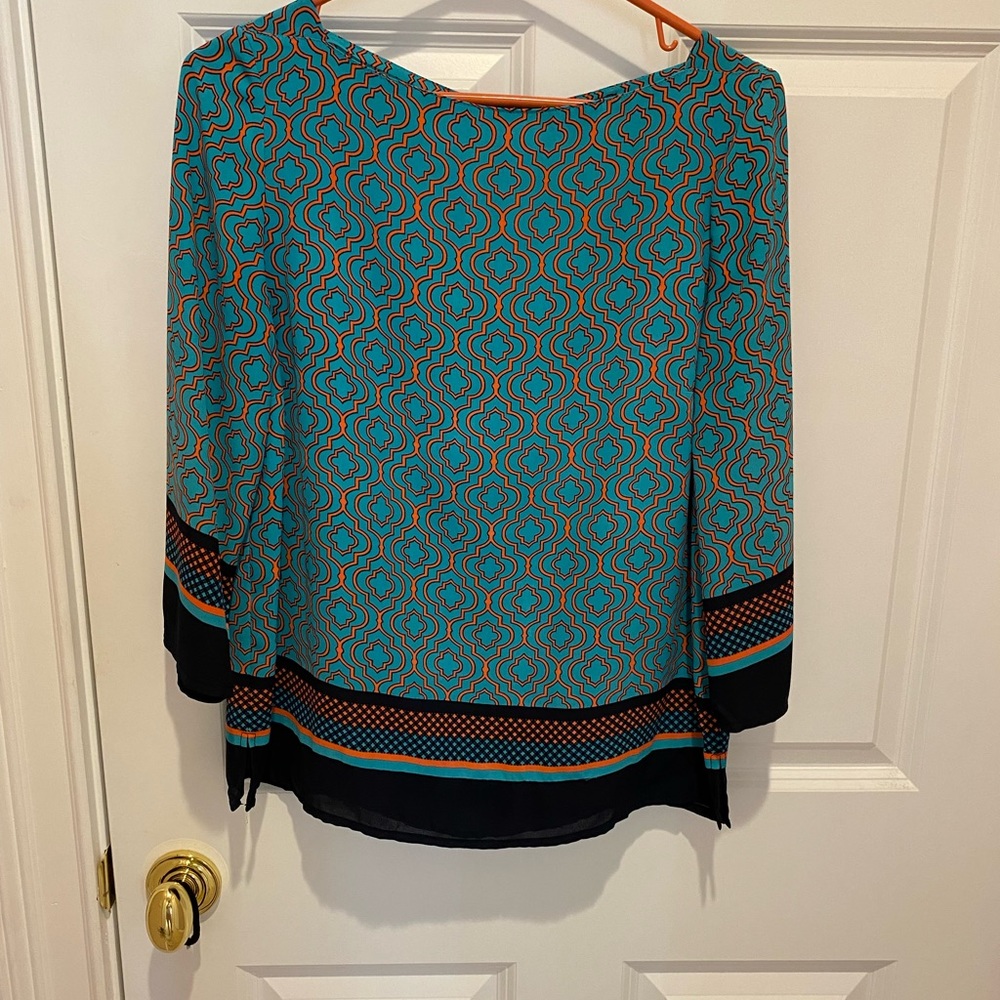 Adrianna Papell top in size small.